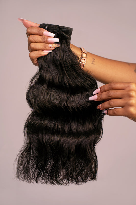 Wavy Weft Bundles